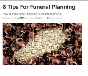 AARP: 8 Tips for Funeral Planning