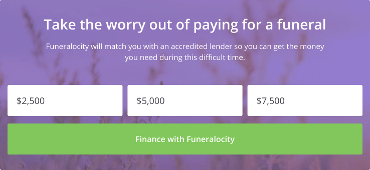 Financing a Funeral Banner - Blog