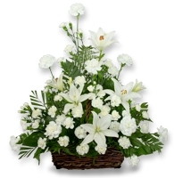 Serene Lily Basket