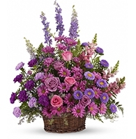 Gracious Lavender Basket